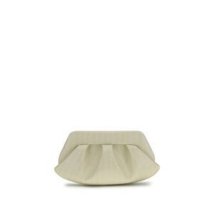 THEMOIRè White Polyethylene Clutch Women's Bag